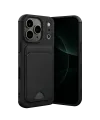 Apple iPhone 17 Pro Max Kelvin Kartvizitli Silikon - Siyah