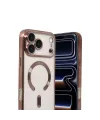 Apple İphone 17 Pro Max Kross Magneticsafe Kapak - Çöl Titanyum