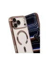 Apple İphone 17 Pro Max Kross Magneticsafe Kapak - Çöl Titanyum