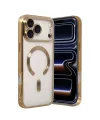 Apple İphone 17 Pro Max Kross Magneticsafe Kapak - Gold