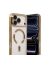 Apple İphone 17 Pro Max Kross Magneticsafe Kapak - Gold