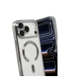 Apple İphone 17 Pro Max Kross Magneticsafe Kapak - Gümüş