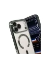 Apple İphone 17 Pro Max Kross Magneticsafe Kapak - Koyu Yeşil