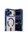 Apple iPhone 17 Pro Max Kross Magneticsafe Kapak - Lacivert