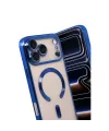Apple İphone 17 Pro Max Kross Magneticsafe Kapak - Lacivert
