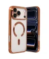 Apple İphone 17 Pro Max Kross Magneticsafe Kapak - Turuncu