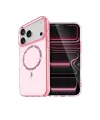 Apple İphone 17 Pro Max Live Diamond Magsafe Kapak - Pembe