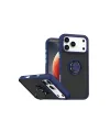 Apple İphone 17 Pro Max Montreal Yüzüklü Silikon Kapak - Lacivert
