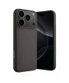 Apple İphone 17 Pro Max Nano İçi Kadife Silikon - Gri