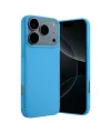 Apple İphone 17 Pro Max Nano İçi Kadife Silikon - Mavi