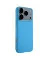 Apple İphone 17 Pro Max Nano İçi Kadife Silikon - Mavi