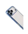 Apple İphone 17 Pro Max Razer Lensli Silikon - Açık Mavi