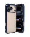 Apple İphone 17 Pro Max Razer Lensli Silikon - Lacivert