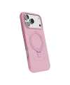 Apple iPhone 17 Pro Max Regal Magsafe Standlı Kapak - Açık Pembe