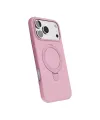 Apple İphone 17 Pro Max Regal Magsafe Standlı Kapak - Açık Pembe