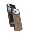 Apple İphone 17 Pro Max Regal Magsafe Standlı Kapak - Çöl Titanyum