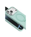 Apple İphone 17 Pro Max Regal Magsafe Standlı Kapak - Su Yeşili