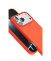 Apple İphone 17 Pro Max Regal Magsafe Standlı Kapak - Turuncu
