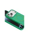Apple İphone 17 Pro Max Regal Magsafe Standlı Kapak - Yeşil