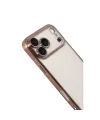 Apple İphone 17 Pro Razer Lensli Silikon - Çöl Titanyum