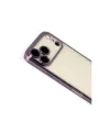 Apple İphone 17 Pro Razer Lensli Silikon - Mor