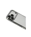 Apple İphone 17 Pro Razer Lensli Silikon - Titan Gri