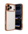 Apple İphone 17 Pro Razer Lensli Silikon - Turuncu