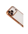 Apple İphone 17 Pro Razer Lensli Silikon - Turuncu