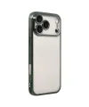 Apple İphone 17 Pro Razer Lensli Silikon - Yeşil