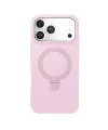 Apple İphone 17 Pro Regal Magsafe Standlı Kapak - Açık Pembe