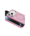 Apple iPhone 17 Pro Regal Magsafe Standlı Kapak - Açık Pembe