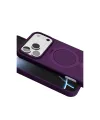 Apple İphone 17 Pro Regal Magsafe Standlı Kapak - Derin Mor