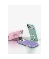 Apple iPhone 17 Pro Regal Magsafe Standlı Kapak - Derin Mor