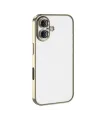 Apple iPhone 17 Razer Lensli Silikon - Gold