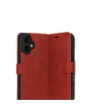 Apple İphone 17 Trend S Plus Kapaklı Kılıf - Kırmızı
