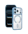 Apple iPhone 18 Pro Max Joke Simli Magneticsafe Kılıf - Sierra Blue