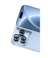 Apple iPhone 18 Pro Max Raze Metal Kamera Lens - Açık Mavi