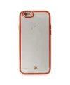 Apple iPhone 6 Kılıf Liva Lens Silikon - Kırmızı