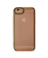 Apple iPhone 6 Kılıf Liva Lens Silikon - Yeşil