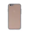Apple İphone 6 Kılıf Montreal Silikon Kapak - Gri
