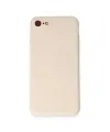 Apple İphone 7 Kılıf First Silikon - Krem