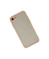 Apple iPhone 7 Kılıf Montreal Silikon Kapak - Pembe