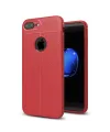 Apple iPhone 7 Plus Kılıf Auto Focus Kapak - Kırmızı
