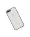 Apple iPhone 7 Plus Kılıf Montreal Silikon Kapak - Gri