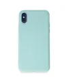 Apple İphone X Kılıf First Silikon - Turkuaz