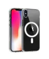 Apple iPhone X Kılıf Magneticsafe Şeffaf Silikon - Şeffaf