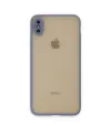 Apple İphone X Kılıf Montreal Silikon Kapak - Gri