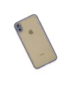 Apple İphone X Kılıf Montreal Silikon Kapak - Gri