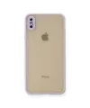 Apple iPhone X Kılıf Montreal Silikon Kapak - Mor