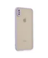 Apple İphone X Kılıf Montreal Silikon Kapak - Mor